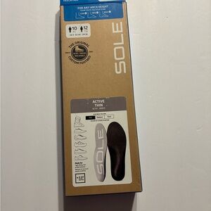 Active Thin Insoles - Black